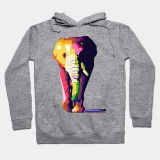 wpap elephant artwork Hoodie